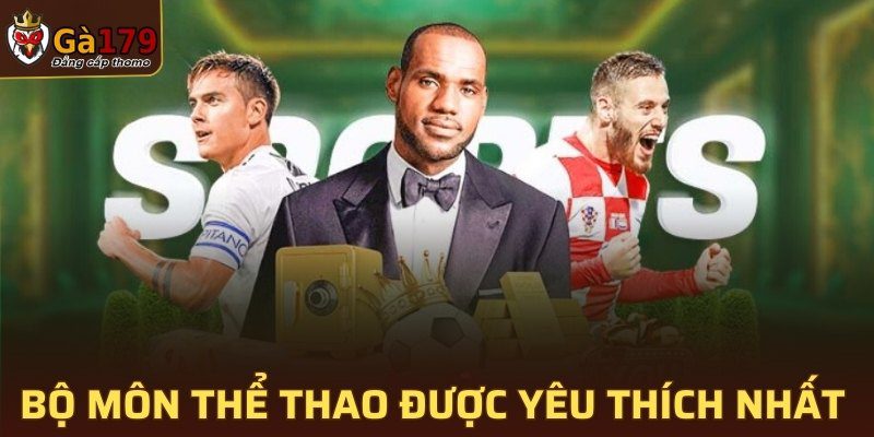 Các bộ môn thể thao được yêu thích nhất