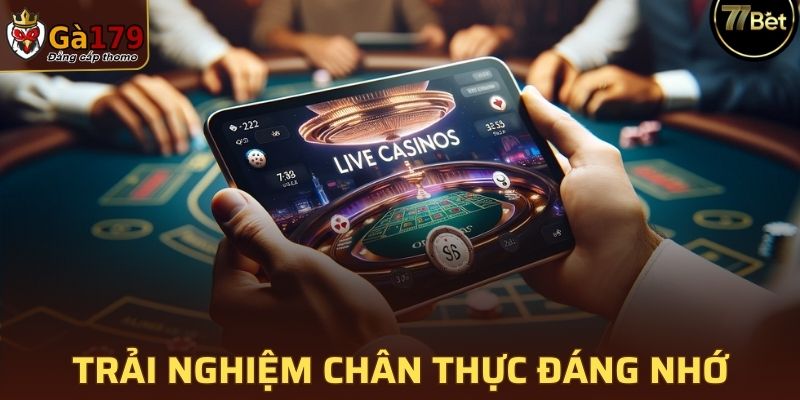 Chơi game như tại một sòng bạc Las Vegas