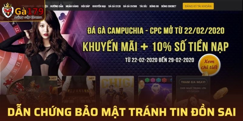 Dẫn chứng bảo mật thông tin giúp nhà cái tránh tin đồn lừa đảo