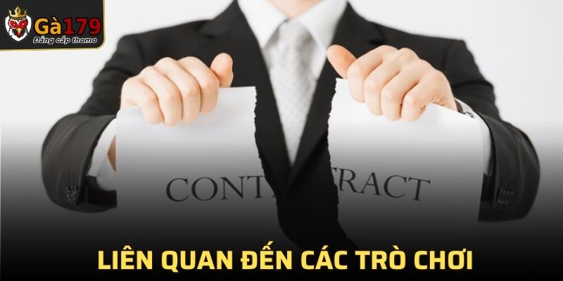 Miễn trách nhiệm liên quan đến các trò chơi tại nhà cái