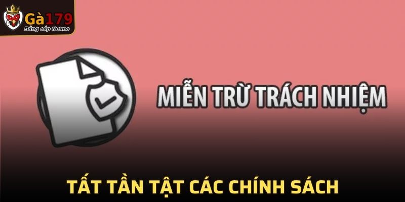 Tất tần tật các chính sách miễn trách nhiệm của nhà cái